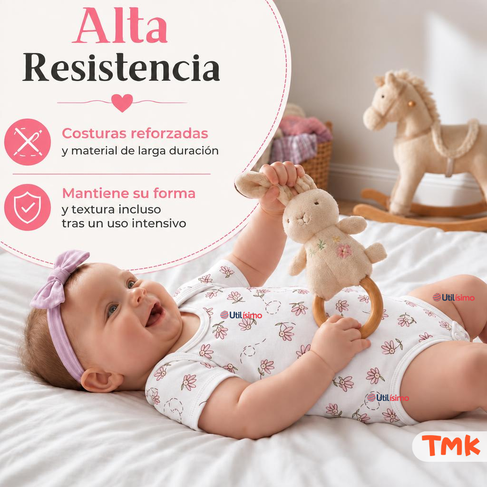 Pack 4 Bodys Manga Corta 100% Algodón Tedmimak Bebé Niña Baby Pink