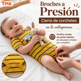 Pack 4 Bodys Manga Corta 100% Algodón Tedmimak Bebé Niño Car & Truck
