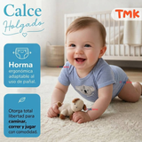 Pack 5 Bodys Manga Corta 100% Algodón Tedmimak bebé Niño Animals