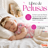 Pack 5 Bodys Manga Corta 100% Algodón Tedmimak Bebé Niña Bunny