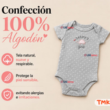 Pack 5 Bodys Manga Corta 100% Algodón Tedmimak Bebé Niña Flowers