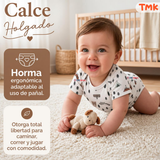 Pack 5 Bodys Manga Corta 100% Algodón Tedmimak Bebé Niño Forest