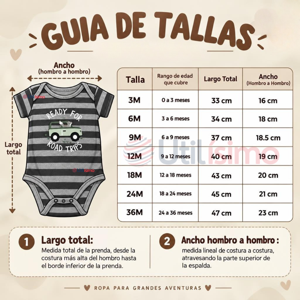 Pack 5 Bodys Manga Corta 100% Algodón Tedmimak Bebé Niño Forest