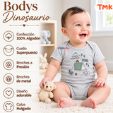 Pack 5 Bodys Manga Corta 100% Algodón Tedmimak Bebé Niño Forest