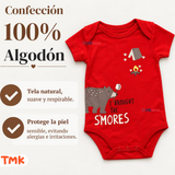 Pack 5 Bodys Manga Corta 100% Algodón Tedmimak Bebé Niño Forest
