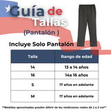 Pantalón Huaso Juvenil Gris con Rayas Fiestas Patrias