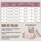 Parka Bebé Niña Rosada Térmica Acolchada Con Orejitas Beautiful Pink