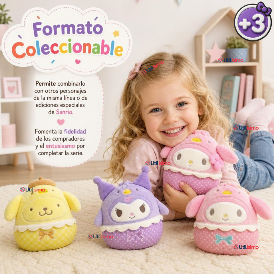 Peluche Sanrio Juguete Infantil Niña Cute