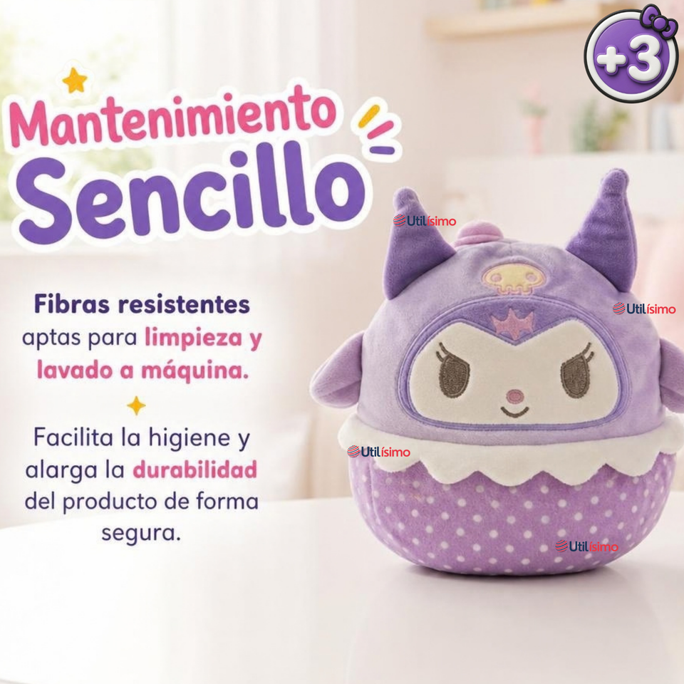 2 Peluches Sanrio Juguete Infantil Niña Cute