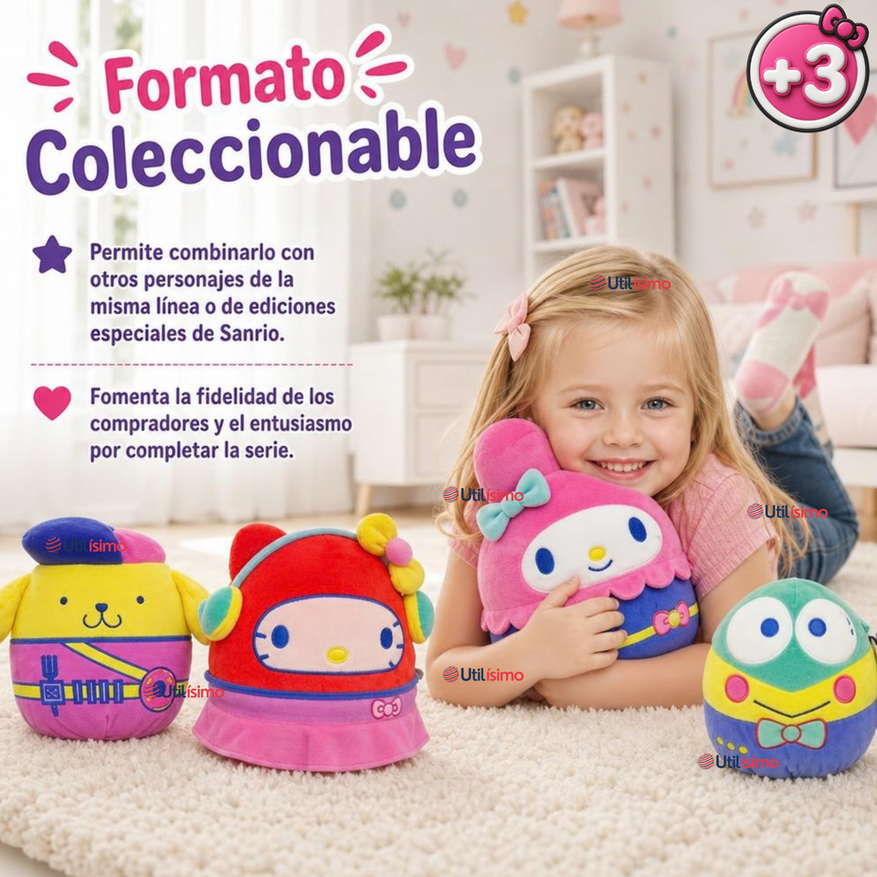 Peluche Sanrio Juguete Infantil Niña Fun