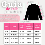Pack 3 Poleras Camisetas Polar Primera Capa Cuello Beatle Manga Larga Colores Surtido Niña