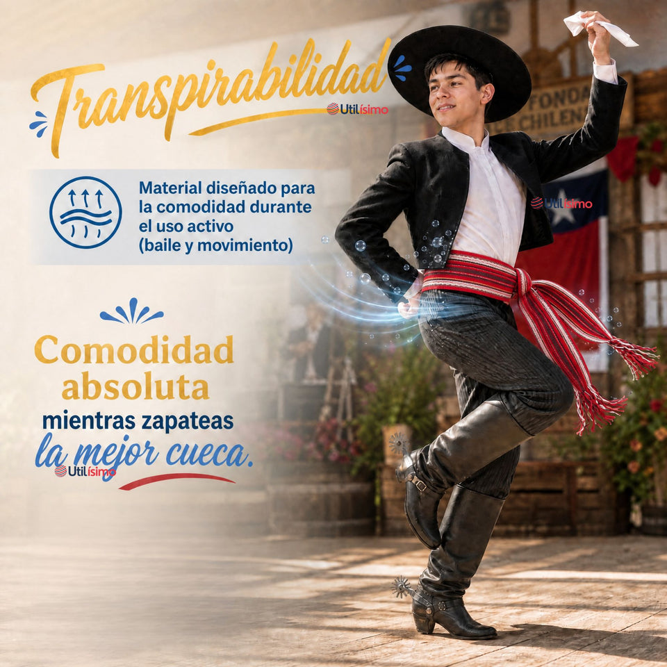 Pack 3 Fajas Huaso Juvenil Fiestas Patrias Bailes Típico Rojo Multicolor