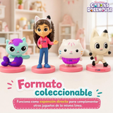 Set de 4 Mini Figuras Gabby's Dollhouse Juguete Infantil Niña