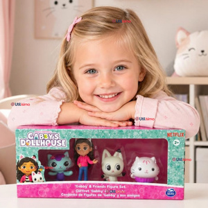 Set de 4 Mini Figuras Gabby's Dollhouse Juguete Infantil Niña