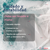 Traje De Baño Manga Corta Pantalón Con Gorro 3 Piezas Bebé Niña Marine Adventure