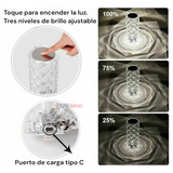 Bloom™ Crystal Lampara LED Recargable USB 2023