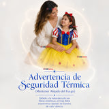 Disfraz Princesa Blancanieves Con Cintillo Niña