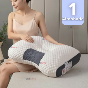 Almohada Ortopédica Ergonómicas Para Cuello y Cervical