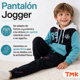 Conjunto Buzo Polerón 2 Piezas 100% Algodón Tedmimak Niño 89 Blue Boy