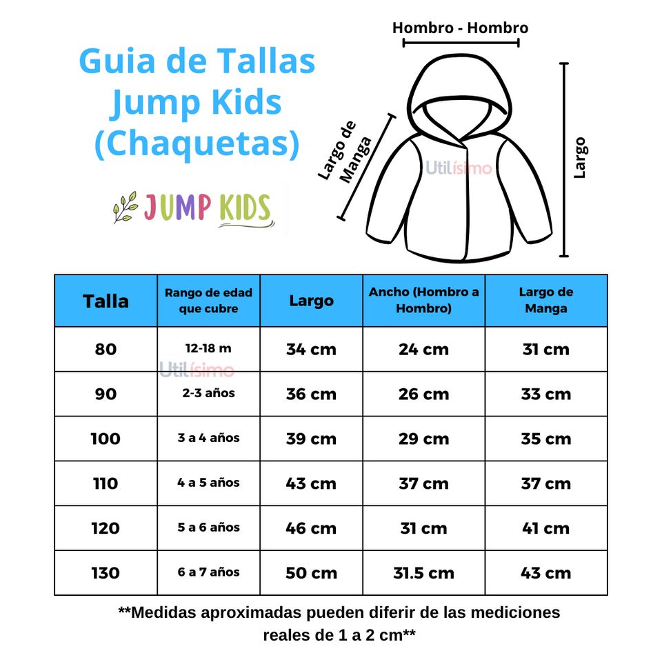 Chaqueta Polar Con Cierre y Bolsillos Niño/Niña Ladrillo Jump Kids