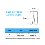 Pack 1 Calza Mujer Polar Gris Sin Costura (Estira hasta XL)