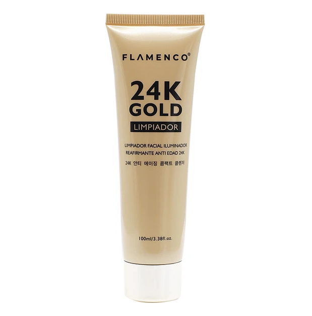 Limpiador Facial 24K Gold Flamenco 100ml