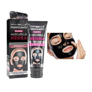 Mascarila Negra Facial Saca Puntos Negros Maxbelleza 130ml