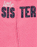 Pijama Little Sister Carter's 1 Pieza 100% Algodón