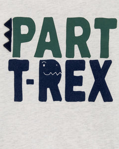Polera Carter's T-Rex 100% Algodón