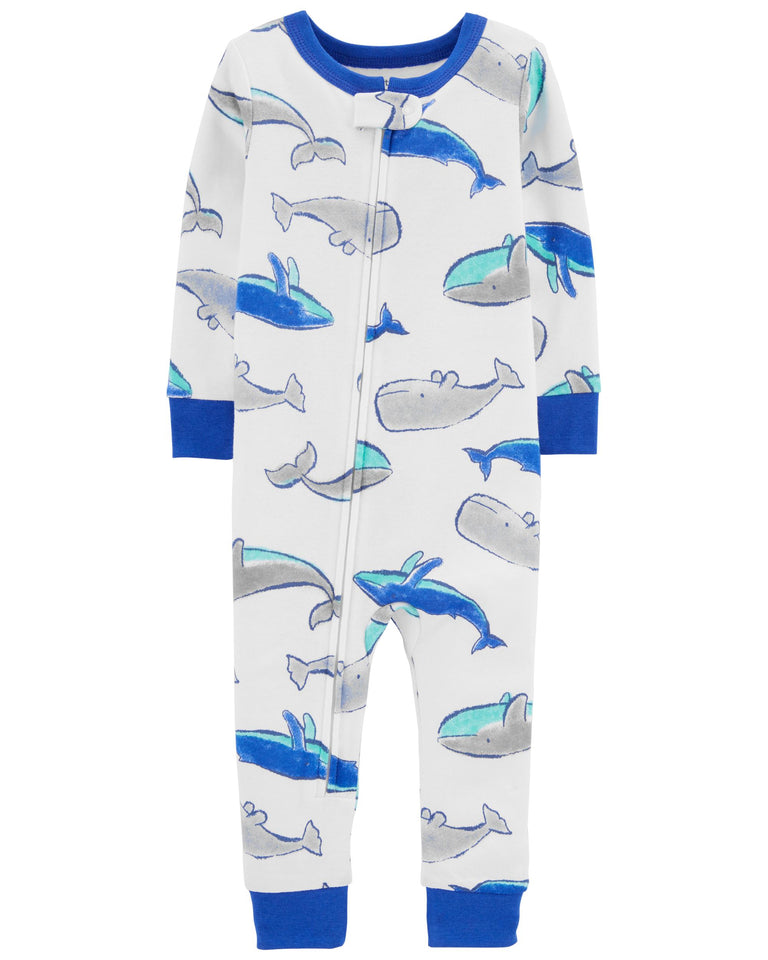 Pijama Ballenas Infantiles Carter´s Algodón
