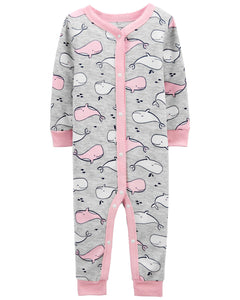 Pijama Carter´s Ballenas 100% Algodón