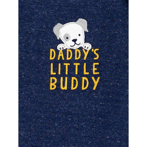 Pack 3 Body Carter´s Child Of Mine Daddy´s Little Buddy 100% Algodón