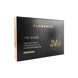 Kit Skin Care Línea 24K Gold Flamenco